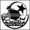 Dallas Cowboys Helmet Clocks