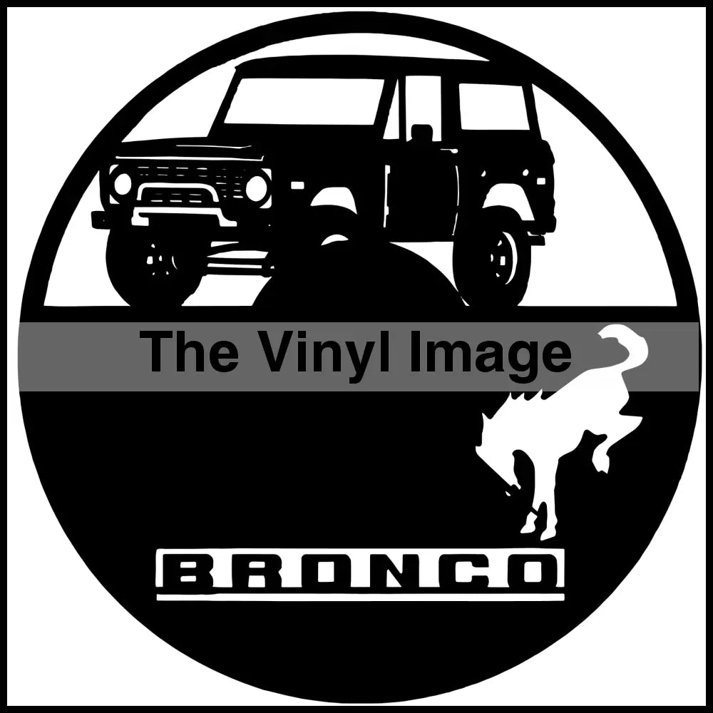 Ford Bronco Decor