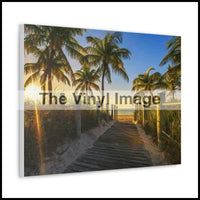 Trails To Paradise Canvas